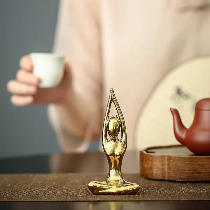 Zen Pose Ceramic Figurines