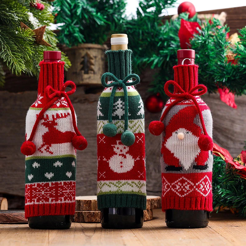 Christmas Bottle Sweaters