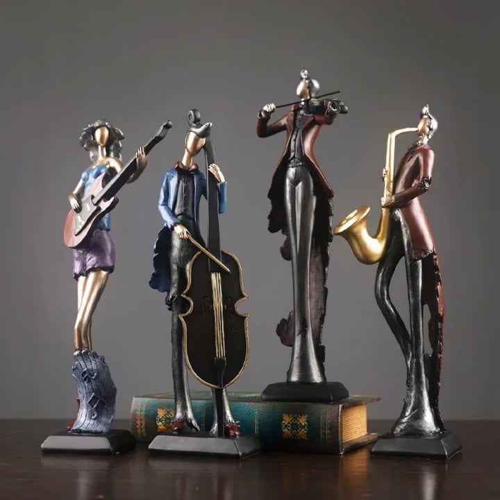 Rhythm Cast Figurines