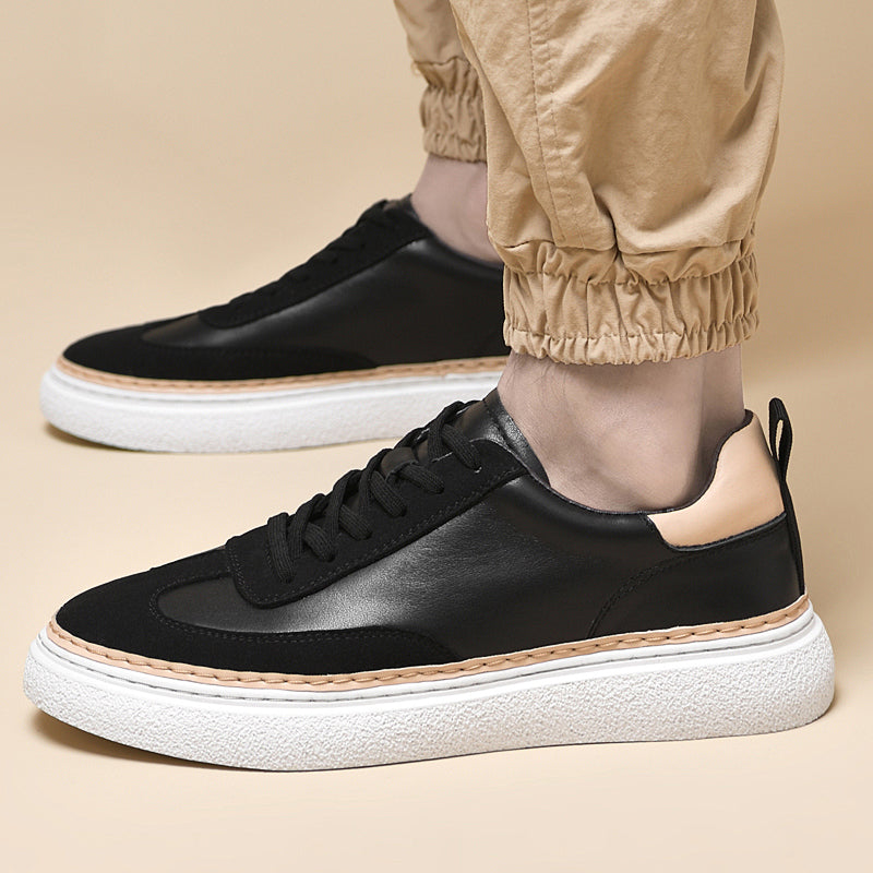 Andrea Leather Sneakers