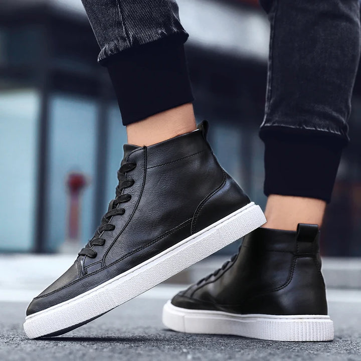 Oliver High Top Leather Sneakers