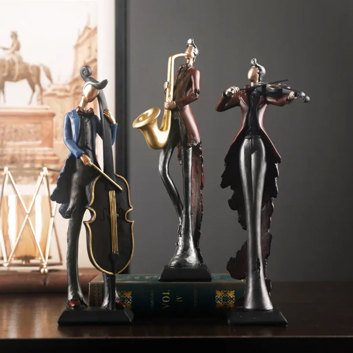 Rhythm Cast Figurines