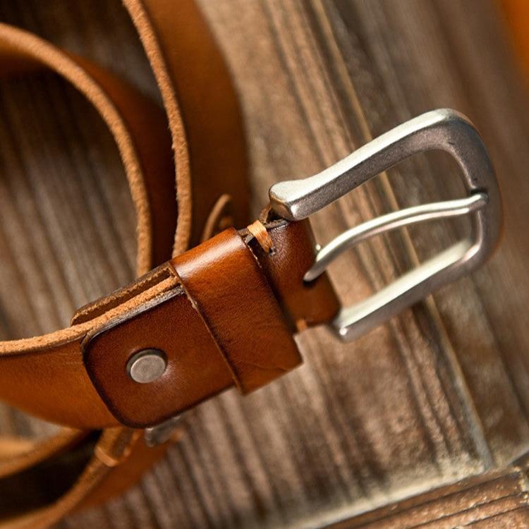 Frontier Cowhide Belt