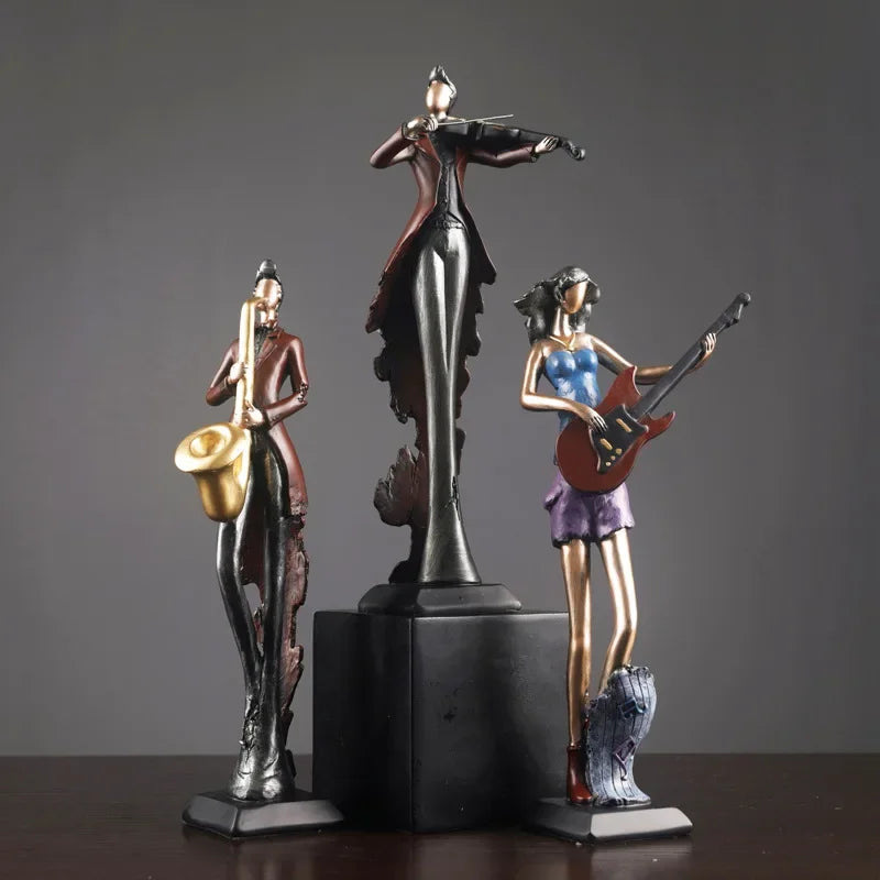 Rhythm Cast Figurines