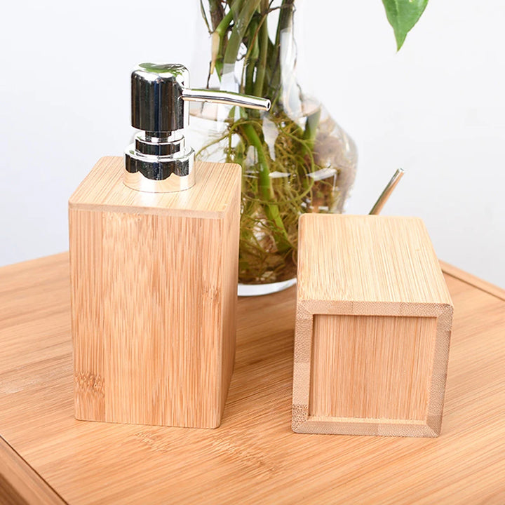 Bamboo Soap Dispenser