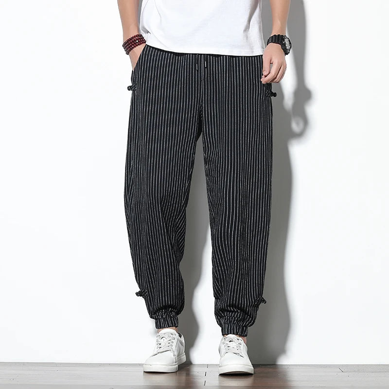 Kaizen Striped Joggers