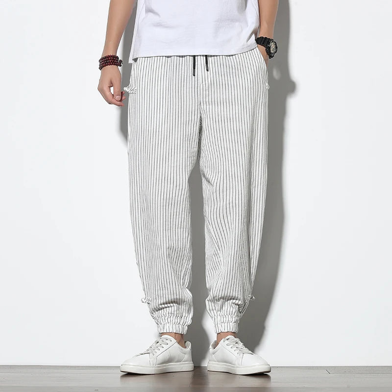 Kaizen Striped Joggers