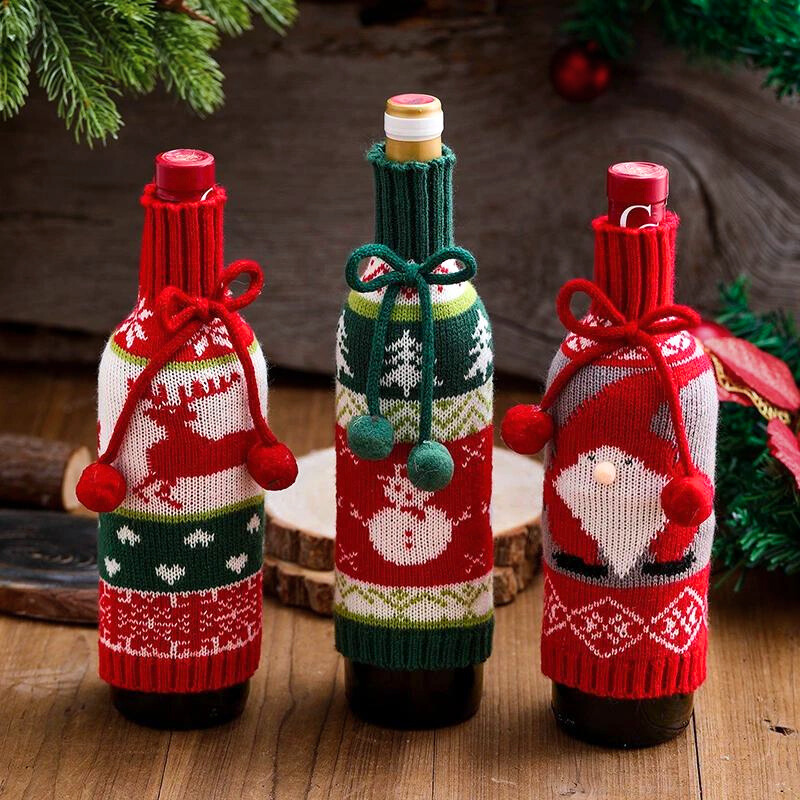 Christmas Bottle Sweaters